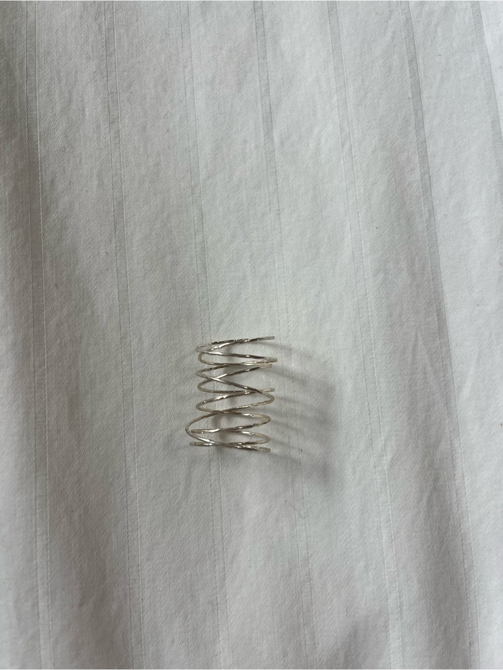 Stella & Dot Silver Twisted Wrap Ring - Picture 3 of 3